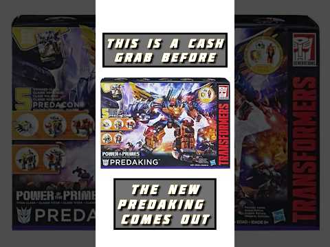 Don’t take the Bait! Know your worth Kings. A New Transformers Predaking is Coming! #transformers