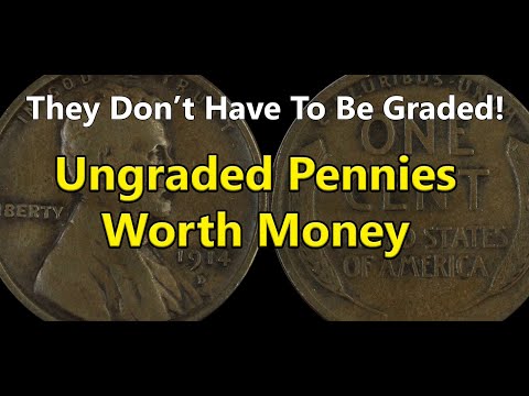You Don't Have to Grade These Pennies - They're Worth Money UNGRADED!