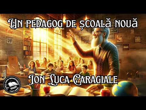 Un pedagog de școală nouă de Ion Luca Caragiale | Schiță Satirică despre Educație și Pedagogie