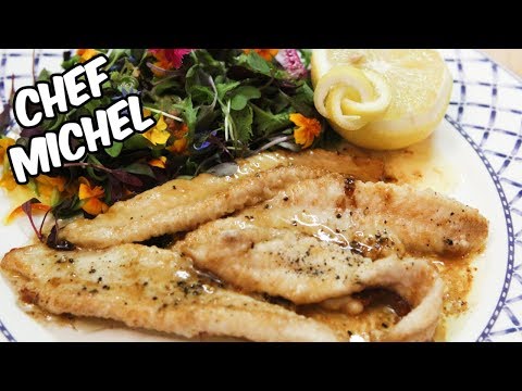 Lever des filets de sole / Filets de sole meunière