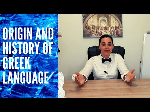 The Origin and History of Greek Language