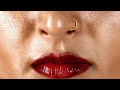 Actress Parna Pethe Face And Lips Closeup Vertically