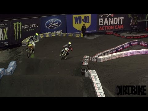 Cyrille Coulon vs Collin Jurin Head-to-Head Glasgow - Monster Energy Arenacross 2016