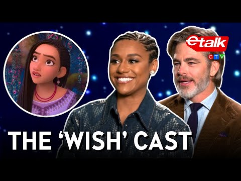Ariana DeBose and Chris Pine from 'Wish' reveal their wish list | Etalk Interview