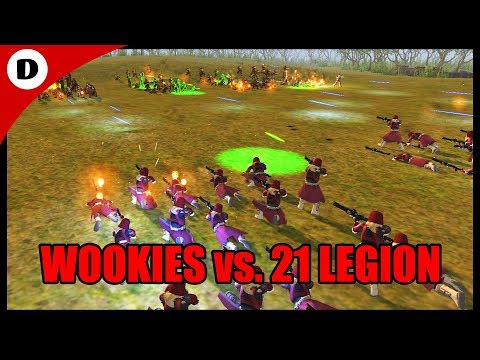 21st CLONE LEGION vs WOOKIE WARRIORS ~ Star Wars Mod Tournament (DAY 1)