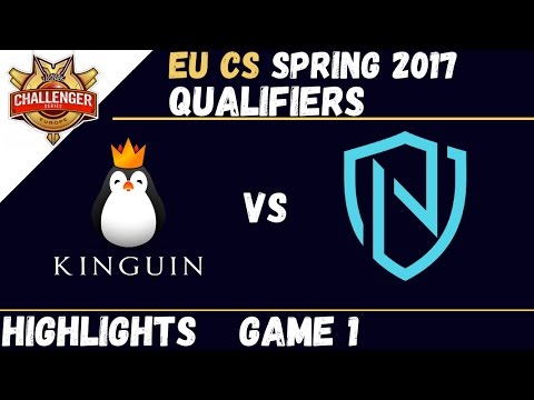 TK vs NRV | Highlights Game 1 | FINALS EU CS Qualifier 2017  | Team Kinguin vs Nerv