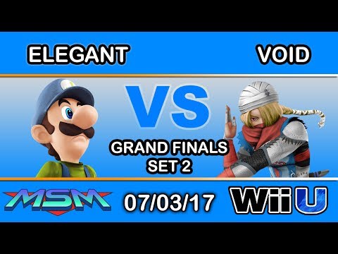 MSM 103 - BSD | Elegant (Luigi) Vs. CLG | VoiD (Sheik) Grand Finals Set 2