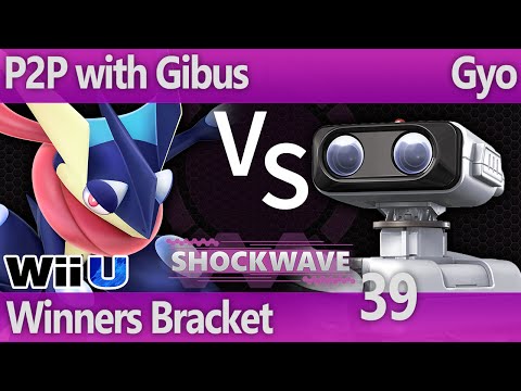 SW39 Smash 4 - P2P with Gibus (Greninja) vs Gyo (ROB) - Winners Bracket