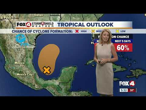 Tropical Depression Formation Possible Over Bay of Campeche