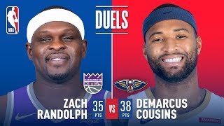 Zach Randolph - Sacramento Kings - DeMarcus Cousins - New Orleans Pelicans