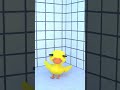 Showers are too sensitive🥶🥵 #babyduck #memes #funny