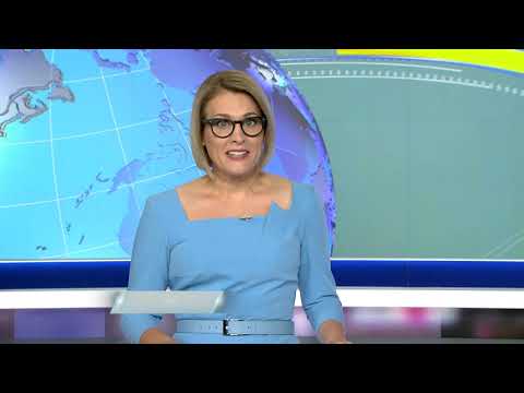 2019, November 11, UATV English News, 10 am Kari Odermann as Anchor