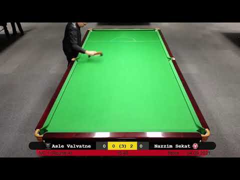 Direktesending fra Stord Snookerklubb