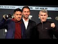 KATIE TAYLOR VS AMANDA SERRANO FULL UNDERCARD PRESS CONFERENCE AND FACE OFFS