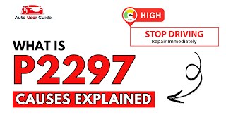 OBD Code p2297 Guide to Repair