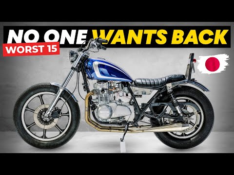15 Japanese Motorcycles from 1970 & 80 no one wants Back