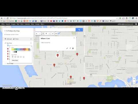 Editing the Pins/Markers on your Google Map