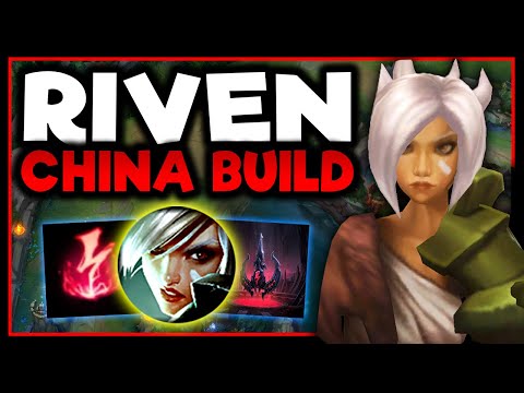 THE CHINA RIVEN BUILD RETURNS! 1-HIT BUILD (ONE COMBO = ONE KILL) - S12 Riven TOP Gameplay Guide