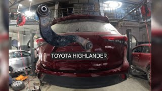 rear upper arm replacement ... toyota highlander - rav4 (torque specs)