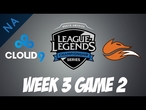 Cloud9 vs Echo Fox | Game 2 | HIGHLIGHTS | NA LCS W3D3 2017 Spring split