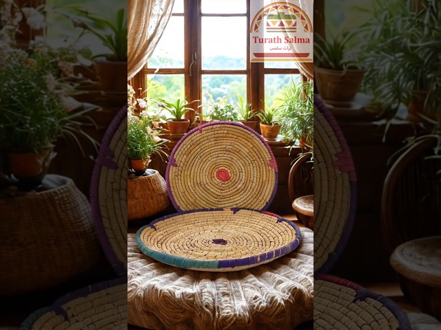 صحن خوص ابيض (صغير)