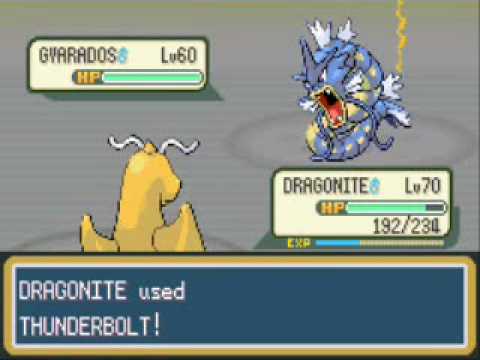 Pokemon Shiny Gold X - Battle vs Champion Lance & Carlos