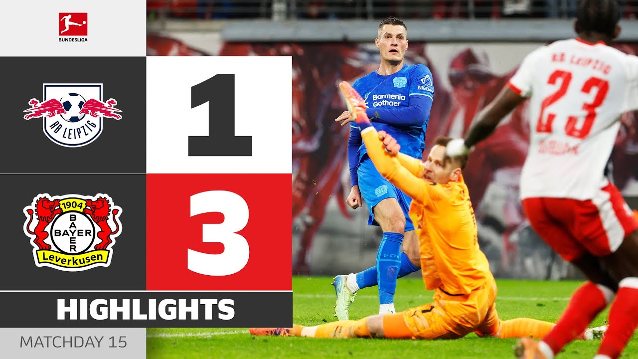 RB Leipzig vs Bayer Leverkusen Highlights and Goals