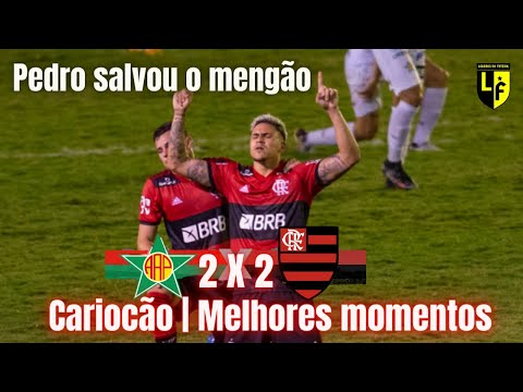 PORTUGUÊSA 2 X 2 FLAMENGO MELHORES MOMENTOS HD