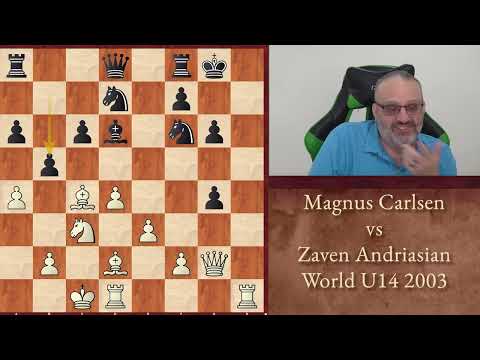 Five Minutes with Ben: Magnus Carlsen vs Zaven Andriasian, World U14 2003