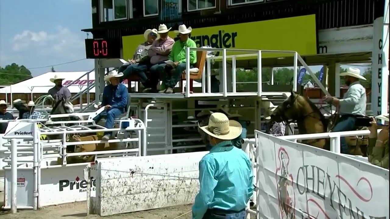 2024 Cheyenne Frontier Days Team Roping Round 1