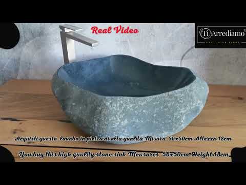 %lavabo da appoggio da bagno o cucina in marmo pietra o granito%