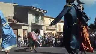 preview picture of video 'Giganti Ciccio e Rachele e Giganti Mata e Grifone di San Costantino Calabro 2014 Festa Bambin Gesù'