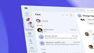 The new chat and channels experience