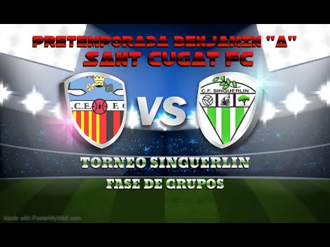 Sant Cugat FC "A" VS Singuerlin CF Torneo SInguerlin Benjamín Fase de Grupos Pret 2022/23 11 Sept