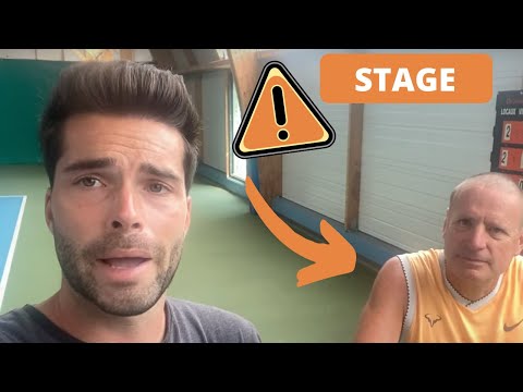 Il m'a mis la misère !! Stage Élite de Tennis