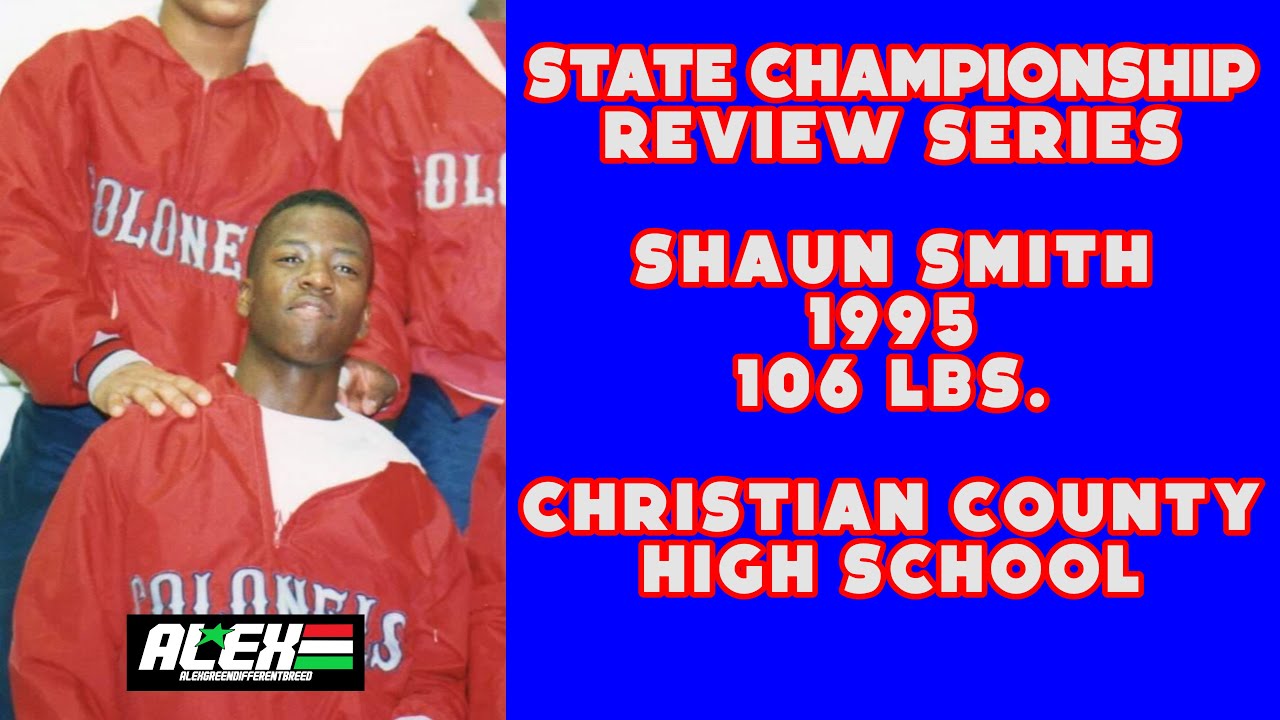 State Wrestling Championship match review w/ Shaun Smith (Christian County; 1995 106 lbs.)
