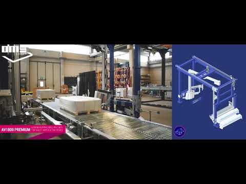 Banderoleuse automatique à bras tournant AV 1800 Premium