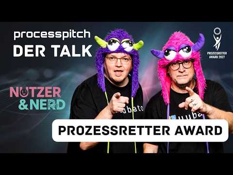 DER TALK: Alles über den Prozessretter Award 2027