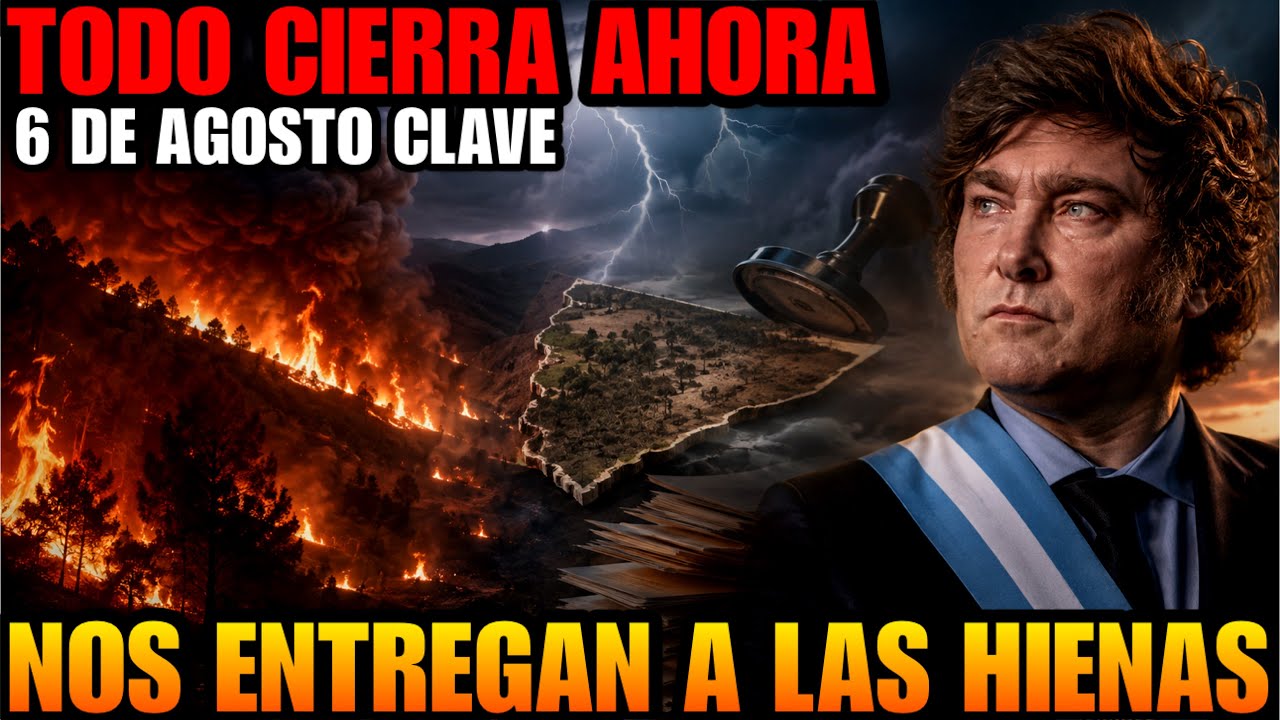 TODO CIERRA AHORA! Quieren entregar ARGENTINA y ESPAÑA a las HIENAS