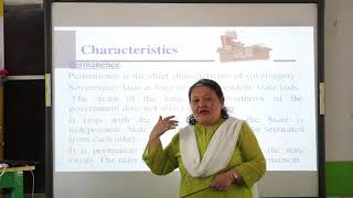 Class 11 Arts Political Science  Topic: Sovereignty