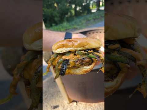 Chorizo Smash Burgers on the Breeo 🔥🍔🌶️