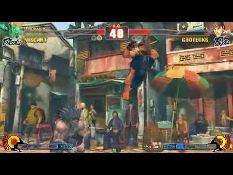 SF4 - Arcade Infinity RanBat #1.2 - gootecks (RY) vs. Viscant (BL)