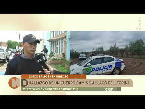Cinco Saltos: hallaron un cuerpo en el camino al Lago Pellegrini