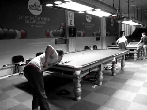 Greg Batten(UK Snooker Player) Nice Draw Shot