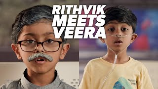 Rithvik meets Veera ft. @rithurocksofficial