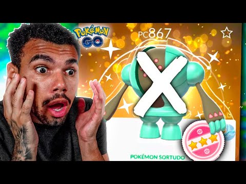 DELETANDO UM SHINY LENDÁRIO 100% - POKEMON GO | Cris |