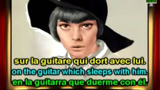 Learn French with Mireille Mathieu, A Blue Bayou; Paroles, Lyrics