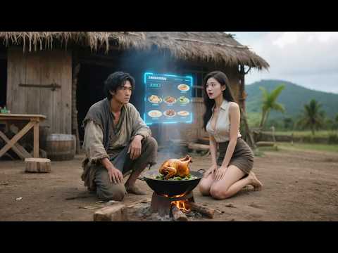 Poor guy awaken hunting superpowers,eats meat daily in famine,win widow's heart