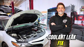 How to Fix Coolant Valve Leak | Toyota Camry, RAV4 & Corolla Repair Tutorial | OrtoTech Garage