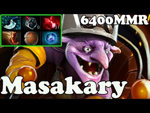 Dota 2 - Masakary 6400 MMR Plays Timbersaw vol 8 - Ranked Match Gameplay